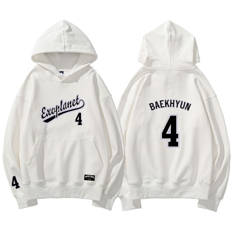 Exo アルバム Creamsoda ダンス練習室スウェットシャツ プルオーバーパーカー Exo アルバム Creamsoda ダンス練習室スウェットシャツ プルオーバーパーカー