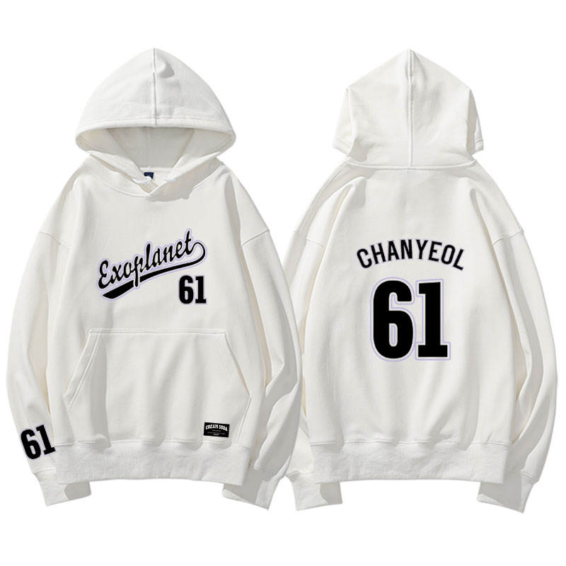 Exo アルバム Creamsoda ダンス練習室スウェットシャツ プルオーバーパーカー Exo アルバム Creamsoda ダンス練習室スウェットシャツ プルオーバーパーカー