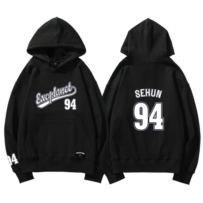 Exo アルバム Creamsoda ダンス練習室スウェットシャツ プルオーバーパーカー Exo アルバム Creamsoda ダンス練習室スウェットシャツ プルオーバーパーカー