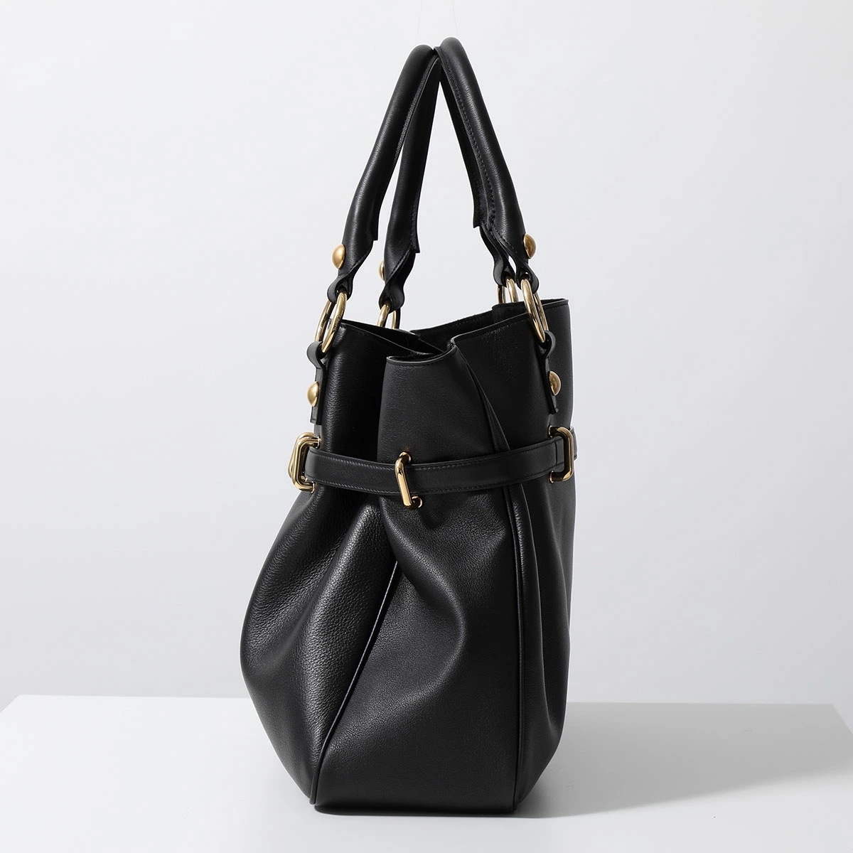 CELINE セリーヌ ハンドバッグ ANITA アニタ 113533FC6.38NO レディース ミディアム レザー パドロック 鞄 ブラック