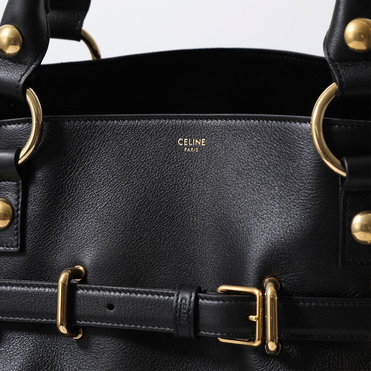 CELINE セリーヌ ハンドバッグ ANITA アニタ 113533FC6.38NO レディース ミディアム レザー パドロック 鞄 ブラック