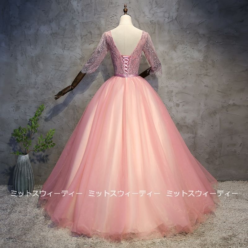カラードレス 安い 演奏会 結婚式 花嫁 ウエディングドレス 披露宴 イブニングドレス 二次会 発表