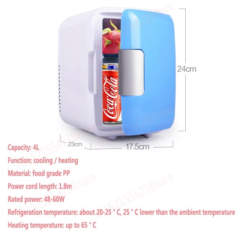 学生用シングルドア 車のデュアルユース ミニ家庭用 新品18x23x30cm 4Lピンクの車の冷蔵庫 50w 小型冷蔵庫 学生用シングルドア 車のデュアルユース ミニ家庭用 新品18x23x30cm 4Lピンクの車の冷蔵庫 50w 小型冷蔵庫