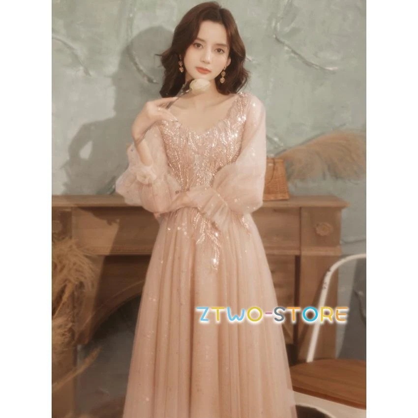 ワンピースドレスドレス花嫁 シアー袖 大きいサイズ 袖あり カラードレス 長袖 結婚式 ドレス 3L ウエディング ウェディングドレス キラキラ ロングドレス 4L 韓国 二次会 ワンピースドレスドレス花嫁 シアー袖 大きいサイズ 袖あり カラードレス 長袖 結婚式 ドレス 3L ウエディング ウェディングドレス キラキラ ロングドレス 4L 韓国 二次会