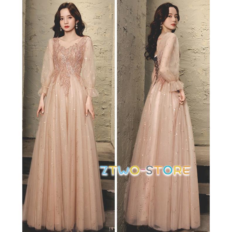 ワンピースドレスドレス花嫁 シアー袖 大きいサイズ 袖あり カラードレス 長袖 結婚式 ドレス 3L ウエディング ウェディングドレス キラキラ ロングドレス 4L 韓国 二次会 ワンピースドレスドレス花嫁 シアー袖 大きいサイズ 袖あり カラードレス 長袖 結婚式 ドレス 3L ウエディング ウェディングドレス キラキラ ロングドレス 4L 韓国 二次会