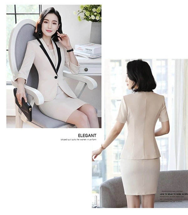 限定カラーワンピーススーツ 事務服 洗える ブラック 黒 大きいサイズ 夏用 レディース スーツ 膝上丈 フォーマル 成人式 ビジネス 20代 30代 40代 50代 2点セットアップ 入園式 入学式