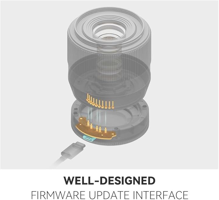 AF 56mm F1.8 APS-C レンズ Sony Eマウントカメラ用 大口径 瞳AF 画角28 Type-c アップグレードサポート EDエレメント