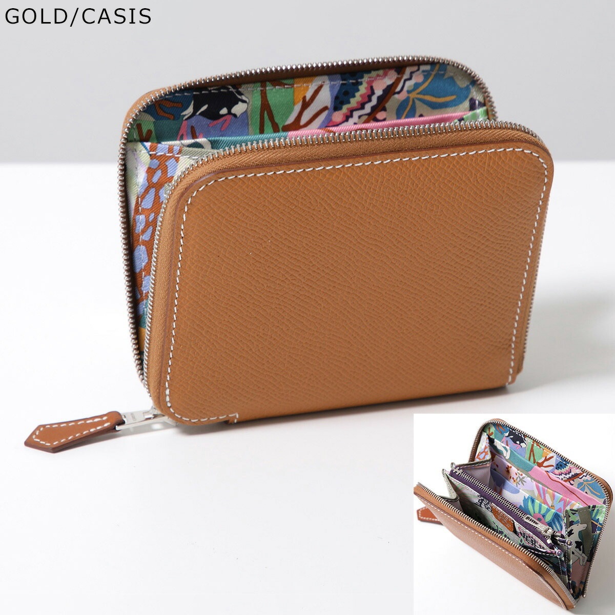 HERMES エルメス 二つ折り財布 アザップ シルクイン コンパクト AZAP SILKIN COMPACT エプソン H084266CK レザー ミニ財布 SV HERMES エルメス 二つ折り財布 アザップ シルクイン コンパクト AZAP SILKIN COMPACT エプソン H084266CK レザー ミニ財布 SV