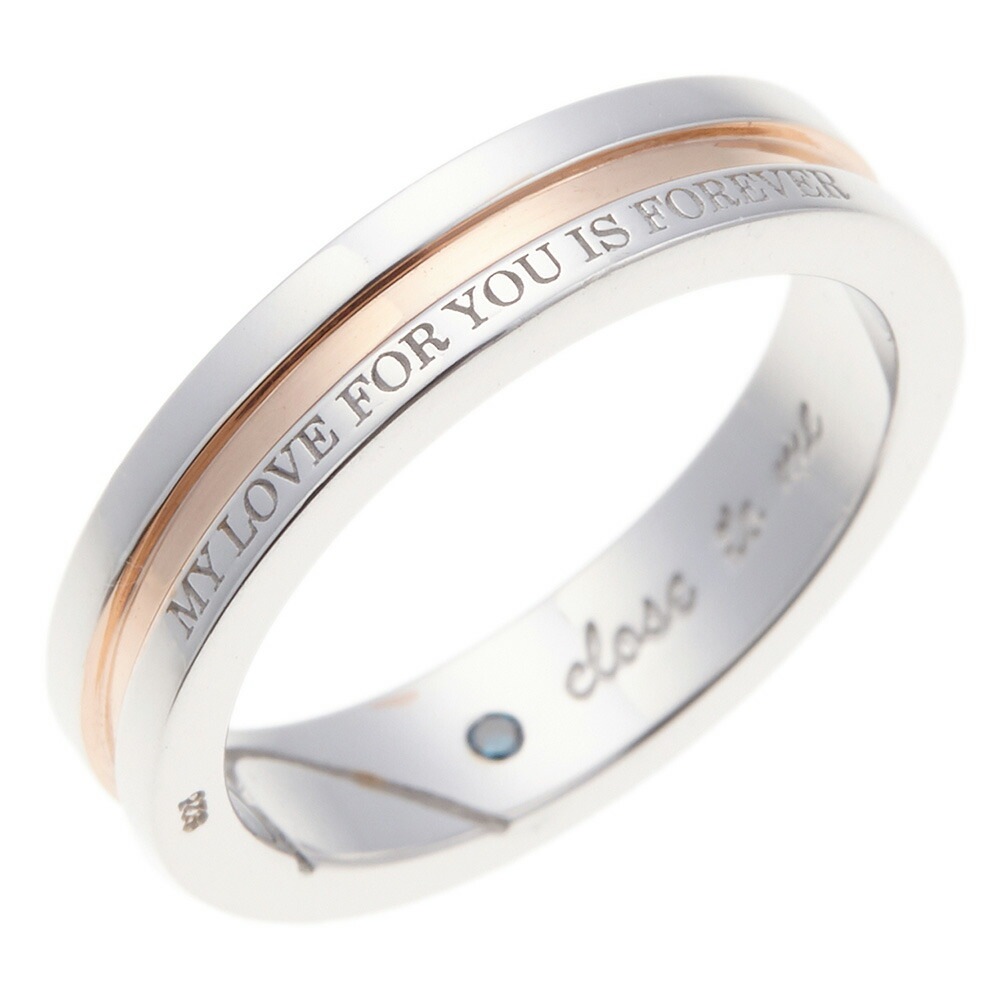 ペアリング レディース メンズ ブルーダイアモンド シルバー925製 ハート メタル シンプル 永遠 ペアリング レディース メンズ ブルーダイアモンド シルバー925製 ハート メタル シンプル 永遠