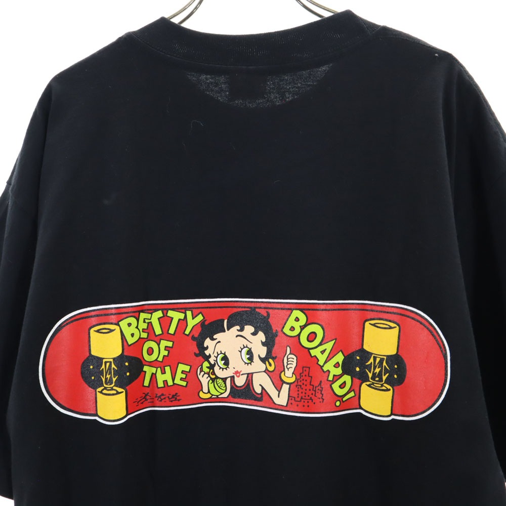 ALSTYLE APPAREL & ACTIVEWEAR 90s オールド ベティーブープ 半袖 Tシャツ L ブラック メンズ