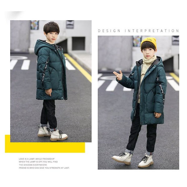 Qoo10] 中綿コート キッズ 子供服 男の子 冬服