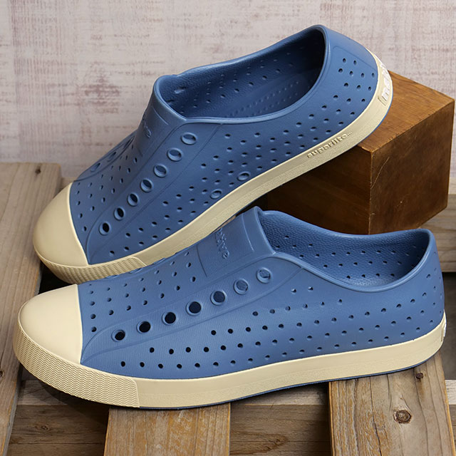 スニーカー ジェファーソン [11111500] Jefferson メンズレディース 靴 EVA スリッポン Oasis-Blue/Bone-White