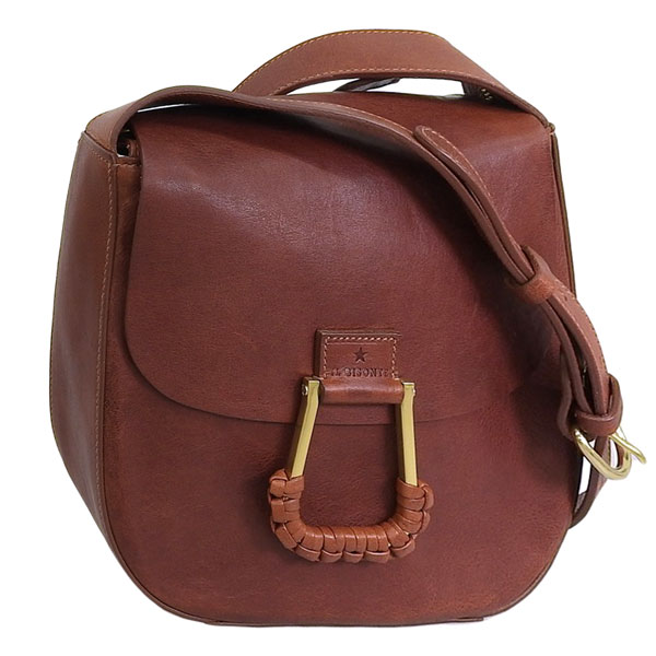 イルビゾンテ バッグ レディース ショルダーバッグ レザー ブラウン BCR326PO0001BW468B IL BISONTE イルビゾンテ バッグ レディース ショルダーバッグ レザー ブラウン BCR326PO0001BW468B IL BISONTE