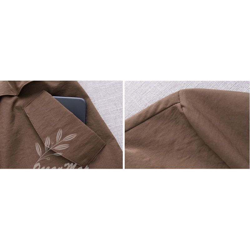 トレンチコート レディース 春 コート ベーシック トレンチコート アウター ジャケット ロング丈 スプリングコート 春秋コート スリム 着痩せ 長袖 大きいサイズ おしゃれ きれいめ 大人 上品 エ