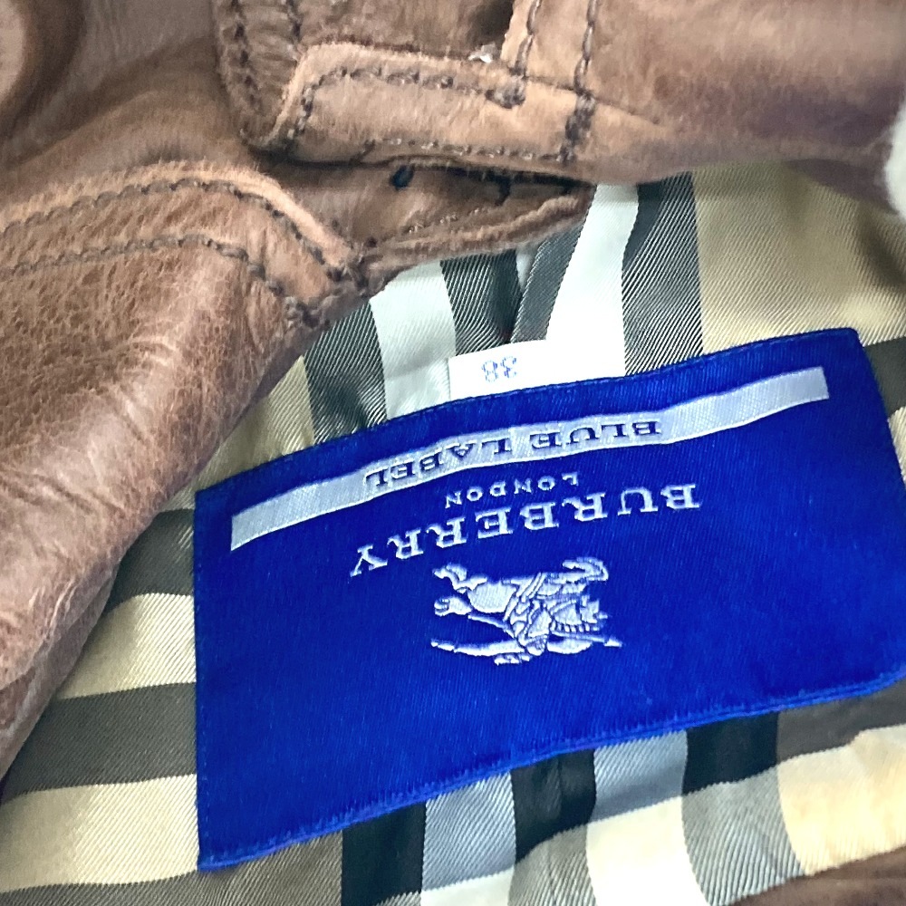 BURBERRY LONDON BLUE LABEL フレア トレンチコート BURBERRY BLUE