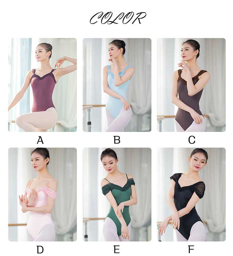 バレエ衣装 練習衣装 メッシュ 半袖 ダンス レオタード レッスン着 ジュニア＆大人用 S-3XL 新体操 ストレッチ ジャズダンス シースルー 弾力性 通気性 ダンス着 レオタード バレエ 大人