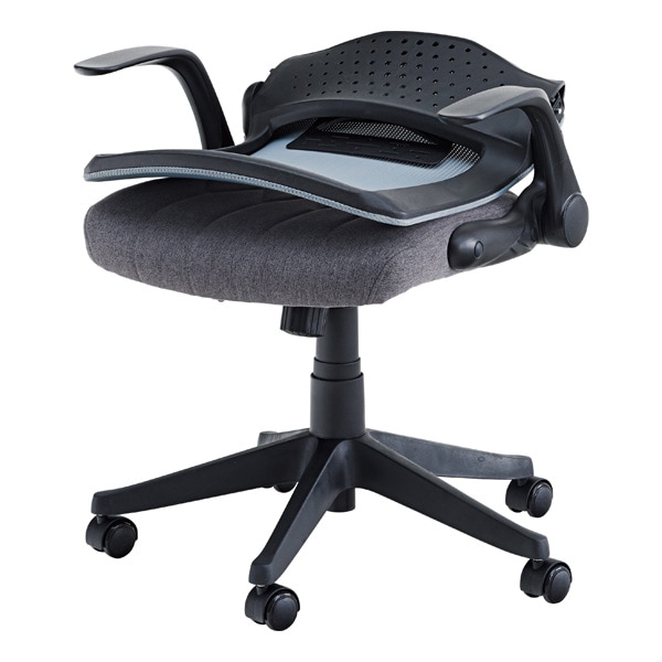 オフィスチェア 座面高45cm-55cm 高さ調整 背もたれ 折りたたみ ひじ掛け キャスター付き オフィスチェア 座面高45cm-55cm 高さ調整 背もたれ 折りたたみ ひじ掛け キャスター付き