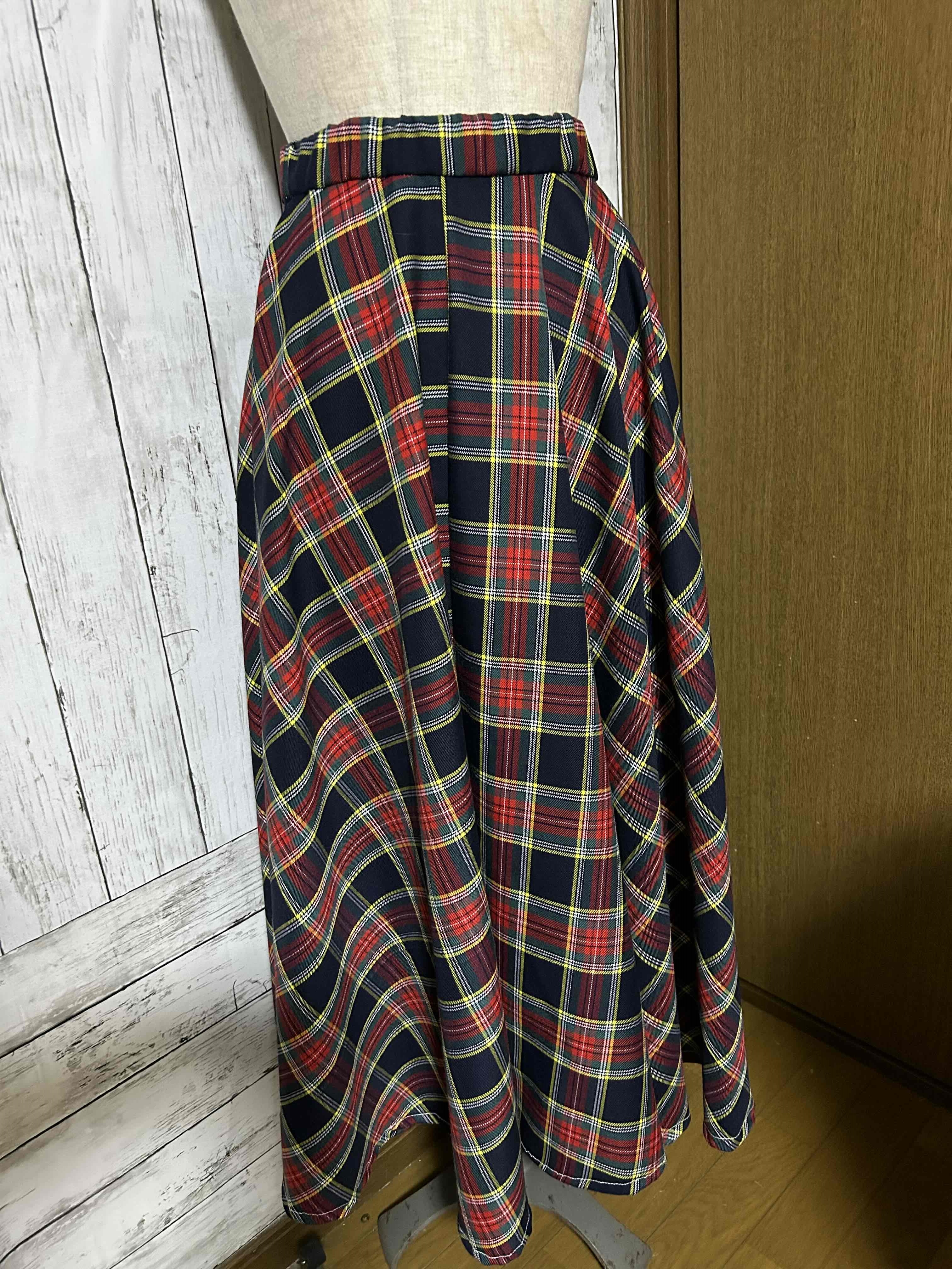 チェックスカート チェックスカート