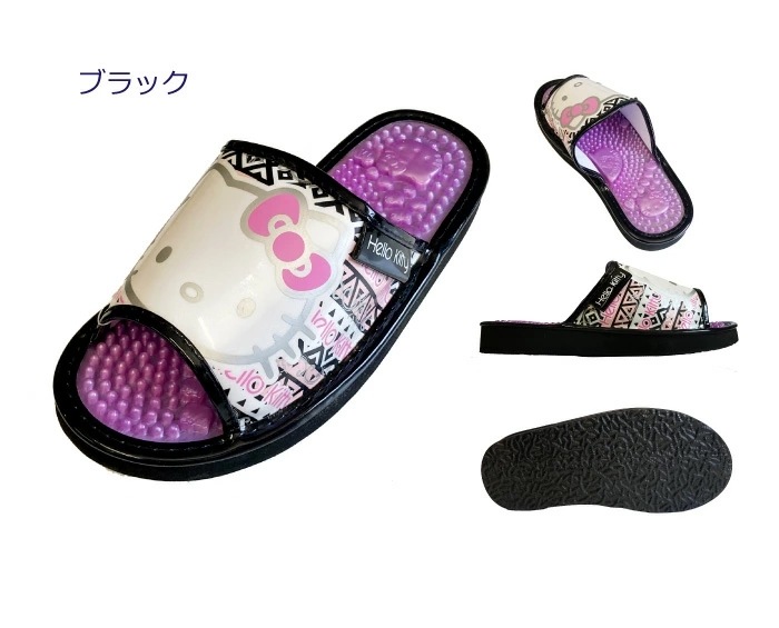 Qoo10] サンリオ ハローキティ 健康サンダル 全4色 エス