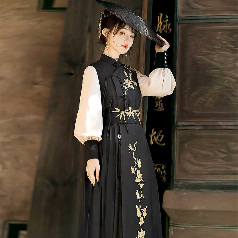 【フルセット】雲山巻き新韓国cos要素上着馬甲半スカート女侠客