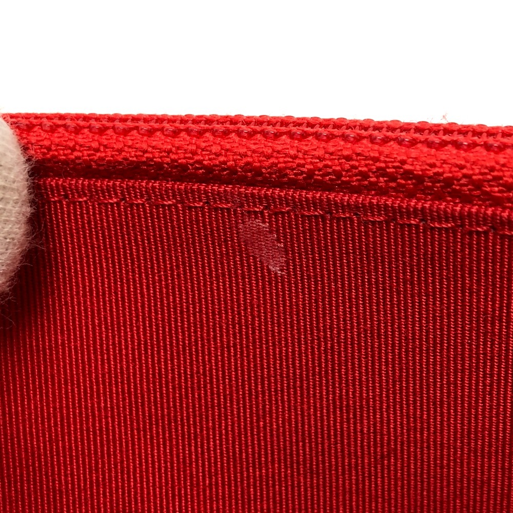 ショルダーバッグ AP0250 CC ココマーク クラシック 長財布 チェーンウォレット 斜め掛け カバン バッグ キャビアスキン レッド ショルダーバッグ AP0250 CC ココマーク クラシック 長財布 チェーンウォレット 斜め掛け カバン バッグ キャビアスキン レッド