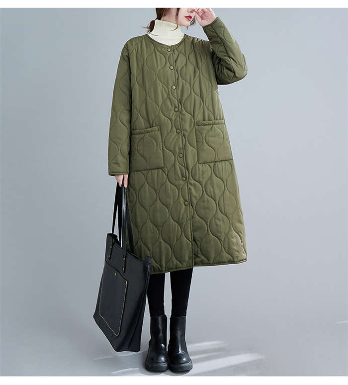 コート レディース 秋冬 キルティングコート ノーカラー コート キルティング コート スエードコート アウター 中綿 冬 秋 ビッグシルエット オーバーサイズ 大きいサイズ 無地 ゆったり シンプル
