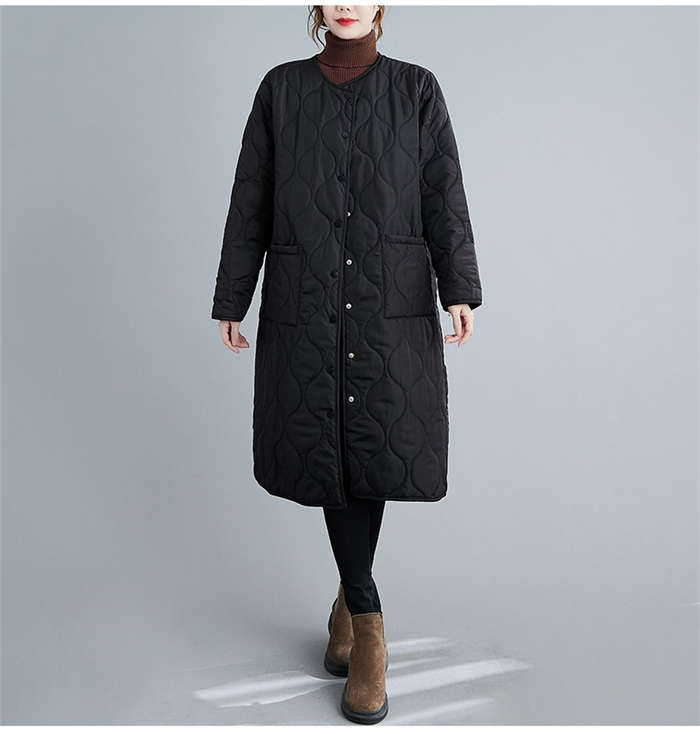 コート レディース 秋冬 キルティングコート ノーカラー コート キルティング コート スエードコート アウター 中綿 冬 秋 ビッグシルエット オーバーサイズ 大きいサイズ 無地 ゆったり シンプル