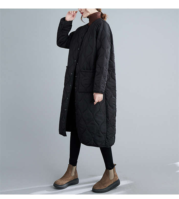 コート レディース 秋冬 キルティングコート ノーカラー コート キルティング コート スエードコート アウター 中綿 冬 秋 ビッグシルエット オーバーサイズ 大きいサイズ 無地 ゆったり シンプル