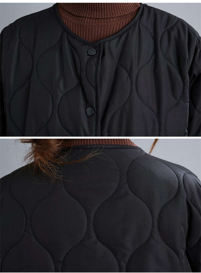 コート レディース 秋冬 キルティングコート ノーカラー コート キルティング コート スエードコート アウター 中綿 冬 秋 ビッグシルエット オーバーサイズ 大きいサイズ 無地 ゆったり シンプル