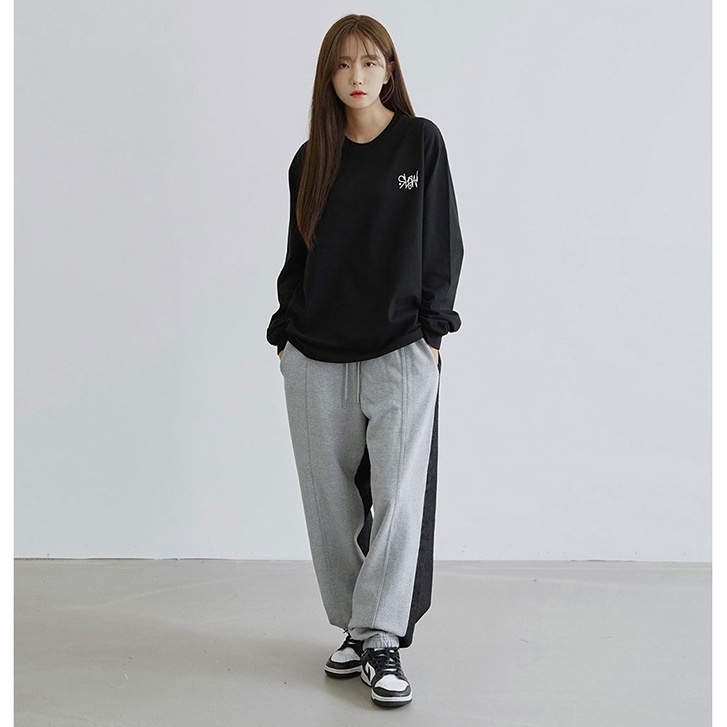 【BTS テテ着用】Denim Sweat Pants 【BTS テテ着用】Denim Sweat Pants
