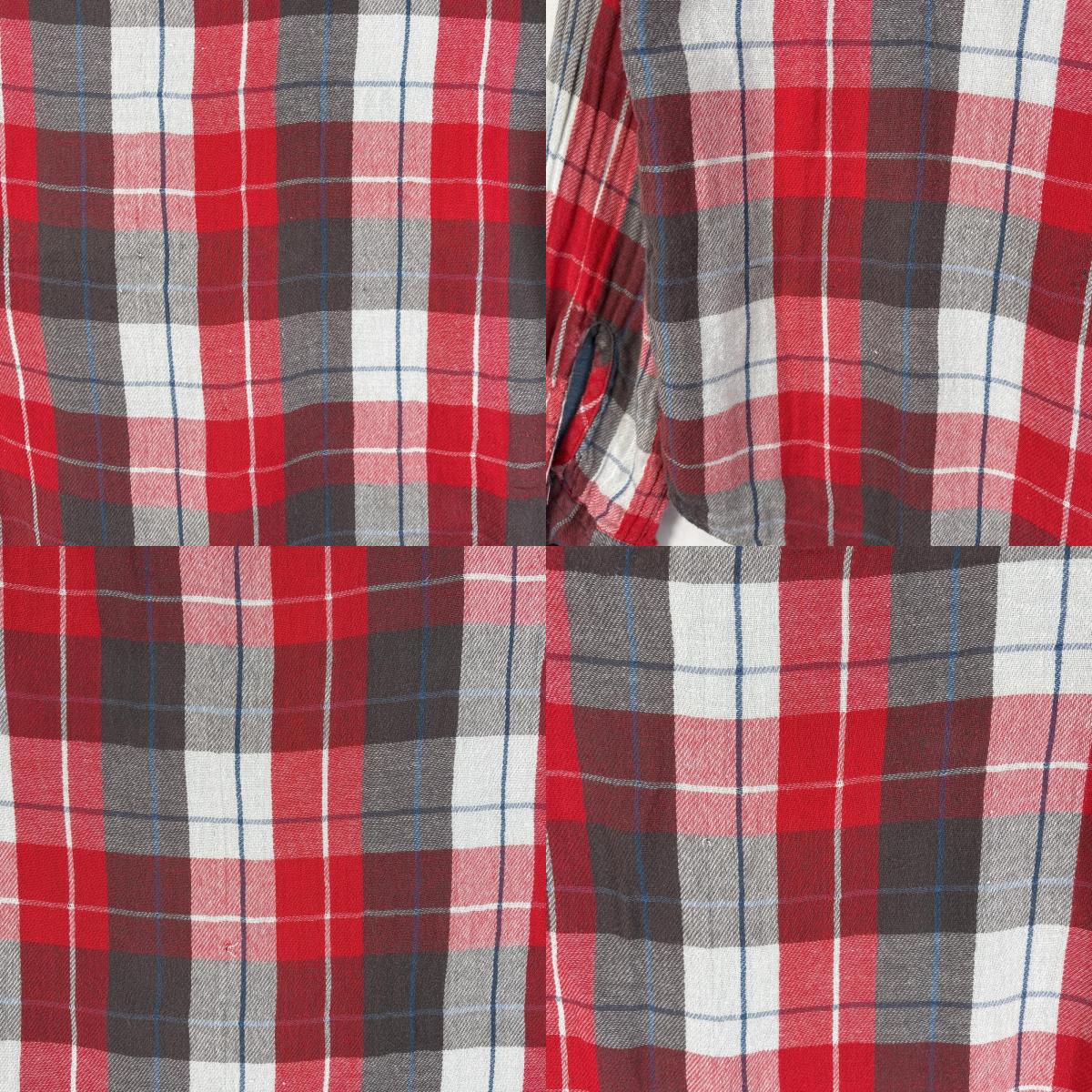 古着 デニムアンドサプライ ラルフローレン DENIM&SUPPLY Ralph Lauren 長袖シャツ チェック フランネル 裏地付き ワンポイント ロゴ L レッド系 マルチカラー メンズ 古着 デニムアンドサプライ ラルフローレン DENIM&SUPPLY Ralph Lauren 長袖シャツ チェック フランネル 裏地付き ワンポイント ロゴ L レッド系 マルチカラー メンズ