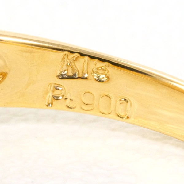 PT900 プラチナ リング 12.5号 パール(真珠) 約8mm ダイヤ ジュエリー 中古 PT900 プラチナ リング 12.5号 パール(真珠) 約8mm ダイヤ ジュエリー 中古