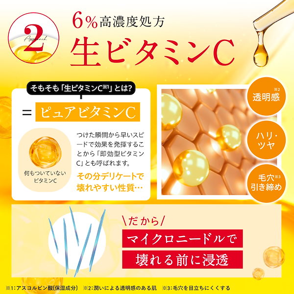 Qoo10] ESIENCE 【新発売】生 ビタミンC × ニードル