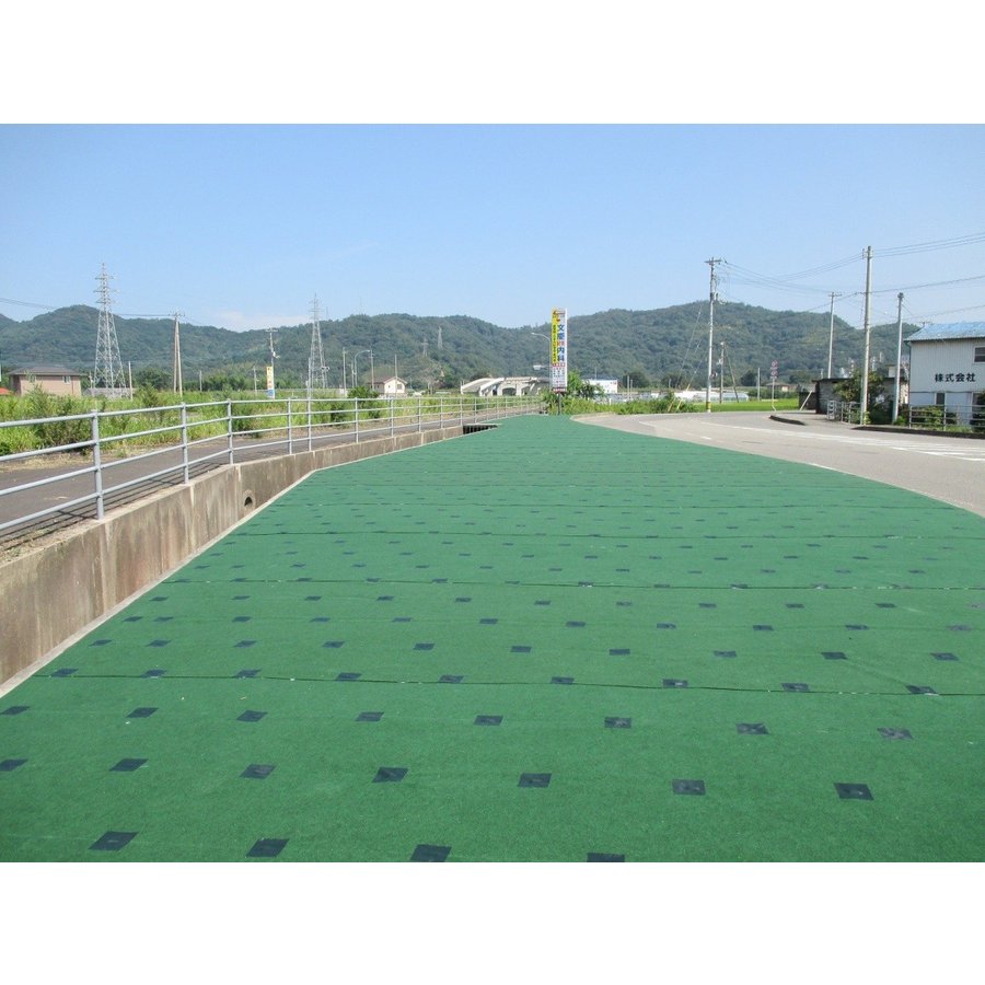 超厚手防草シート ストロングマット グリーン 2mx20m 厚み約3mm 耐用年数15年 超厚手防草シート ストロングマット グリーン 2mx20m 厚み約3mm 耐用年数15年