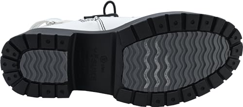 [ヨースケ] ファッションブーツ 6310008 ホワイトブラック