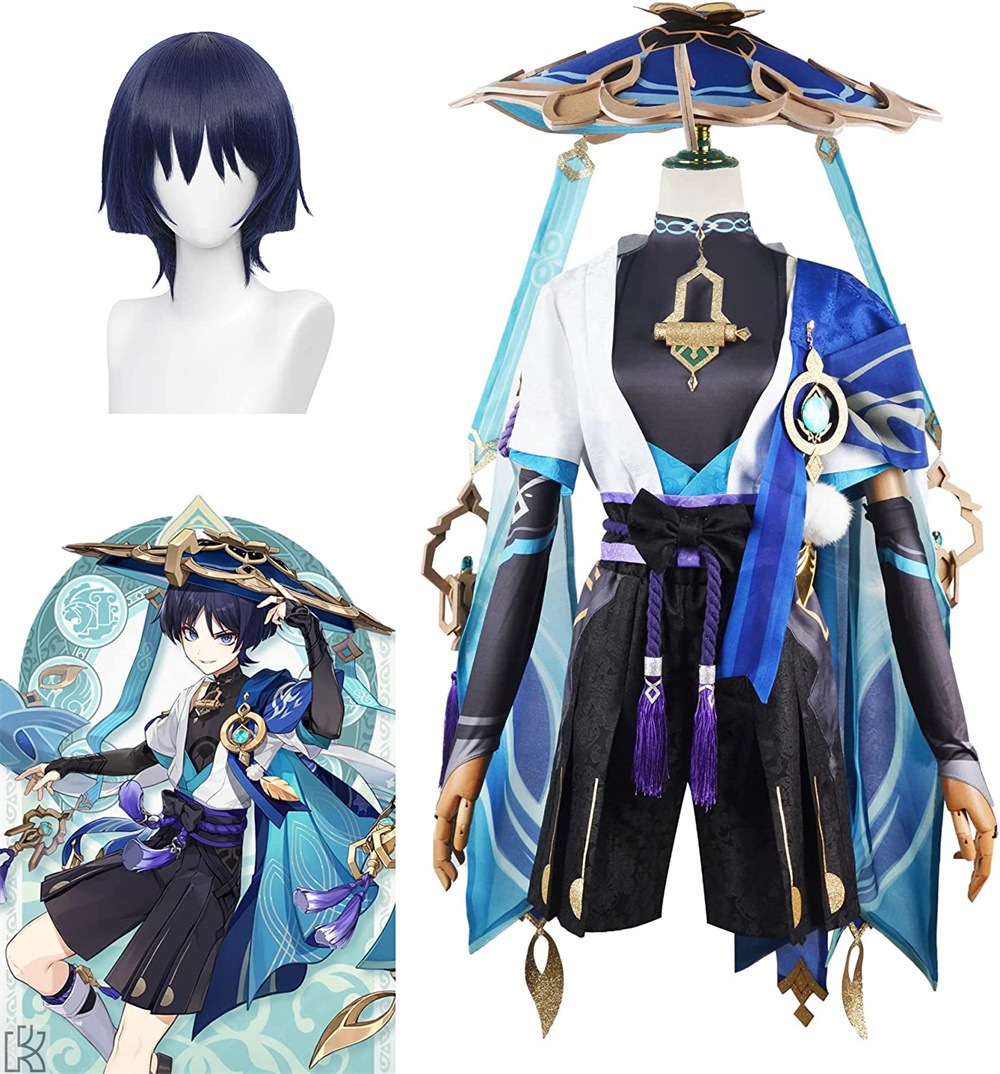 原神 スカラマシュ 放浪者 コスプレ衣装 コスチューム服 仮装 イベント ハロウィン クリスマス 文化祭 変身 ステージ服