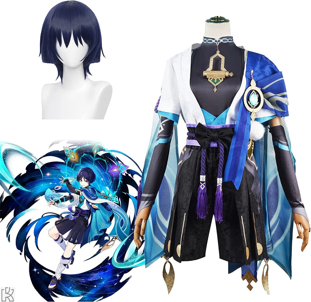 原神 スカラマシュ 放浪者 コスプレ衣装 コスチューム服 仮装 イベント ハロウィン クリスマス 文化祭 変身 ステージ服