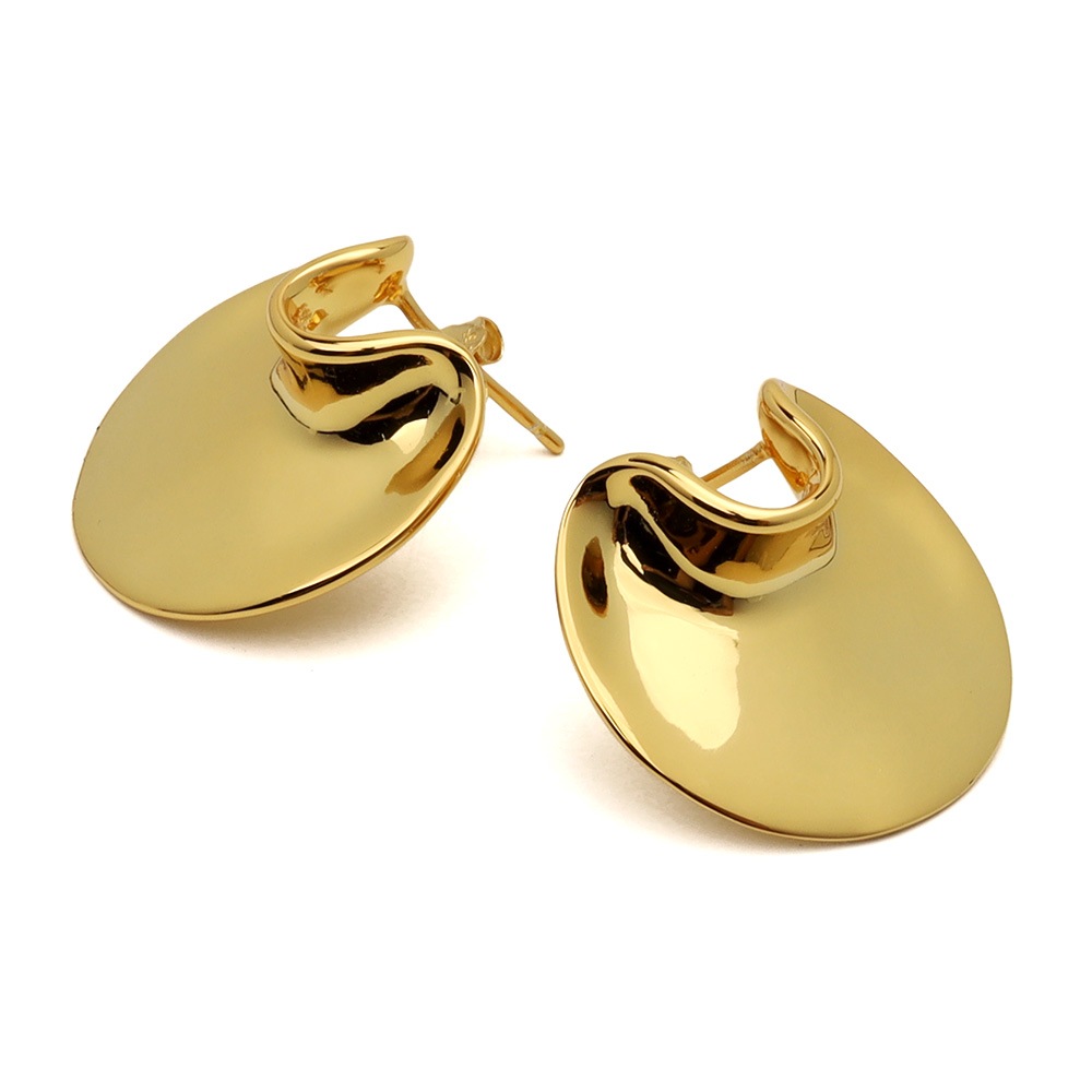 925 ニュアンス 変形ピアス [ce193]