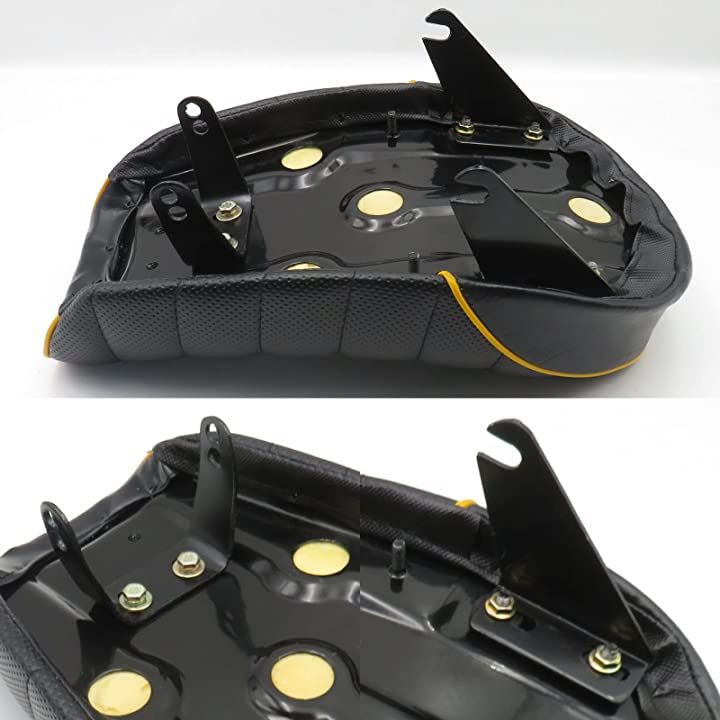 モンキー カスタムシート タックロールシート パイピング ブラック イエロー レッド Z50J AB モンキー カスタムシート タックロールシート パイピング ブラック イエロー レッド Z50J AB