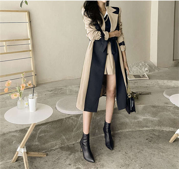 【即納】スプリングコート トレンチコート レディース 秋服 春 ロング Aライン ベルト付き オシャレ 着痩せ アウター 韓国風 通勤 オシャレ OL ロングコート チェスターコート 着痩せ 可愛い通 【即納】スプリングコート トレンチコート レディース 秋服 春 ロング Aライン ベルト付き オシャレ 着痩せ アウター 韓国風 通勤 オシャレ OL ロングコート チェスターコート 着痩せ 可愛い通