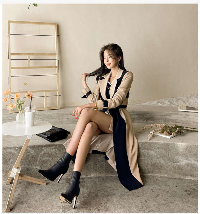 【即納】スプリングコート トレンチコート レディース 秋服 春 ロング Aライン ベルト付き オシャレ 着痩せ アウター 韓国風 通勤 オシャレ OL ロングコート チェスターコート 着痩せ 可愛い通 【即納】スプリングコート トレンチコート レディース 秋服 春 ロング Aライン ベルト付き オシャレ 着痩せ アウター 韓国風 通勤 オシャレ OL ロングコート チェスターコート 着痩せ 可愛い通