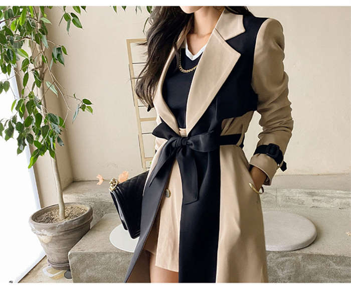 【即納】スプリングコート トレンチコート レディース 秋服 春 ロング Aライン ベルト付き オシャレ 着痩せ アウター 韓国風 通勤 オシャレ OL ロングコート チェスターコート 着痩せ 可愛い通 【即納】スプリングコート トレンチコート レディース 秋服 春 ロング Aライン ベルト付き オシャレ 着痩せ アウター 韓国風 通勤 オシャレ OL ロングコート チェスターコート 着痩せ 可愛い通