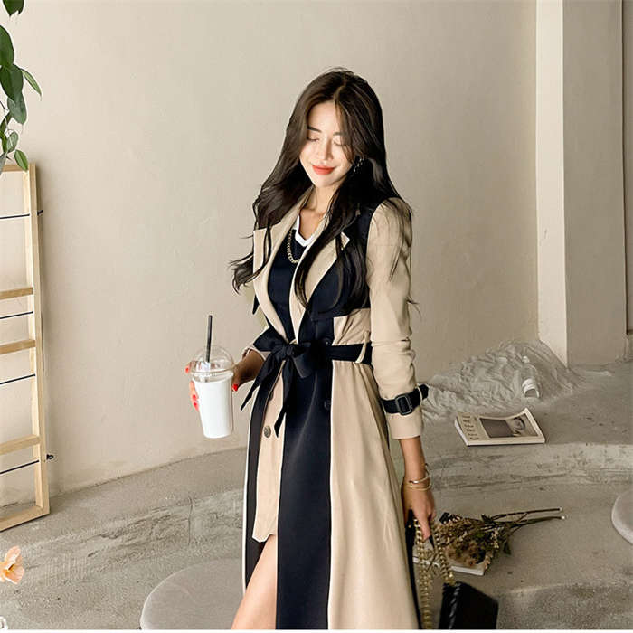 【即納】スプリングコート トレンチコート レディース 秋服 春 ロング Aライン ベルト付き オシャレ 着痩せ アウター 韓国風 通勤 オシャレ OL ロングコート チェスターコート 着痩せ 可愛い通 【即納】スプリングコート トレンチコート レディース 秋服 春 ロング Aライン ベルト付き オシャレ 着痩せ アウター 韓国風 通勤 オシャレ OL ロングコート チェスターコート 着痩せ 可愛い通
