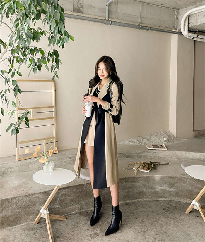 【即納】スプリングコート トレンチコート レディース 秋服 春 ロング Aライン ベルト付き オシャレ 着痩せ アウター 韓国風 通勤 オシャレ OL ロングコート チェスターコート 着痩せ 可愛い通 【即納】スプリングコート トレンチコート レディース 秋服 春 ロング Aライン ベルト付き オシャレ 着痩せ アウター 韓国風 通勤 オシャレ OL ロングコート チェスターコート 着痩せ 可愛い通