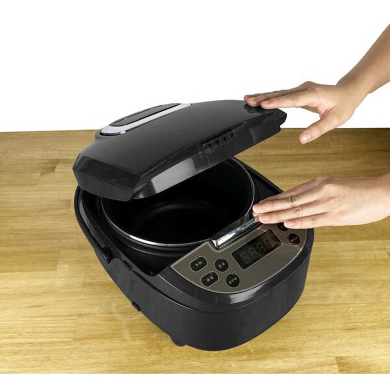 ダイアモンドヘッド　炊飯器 5合 極UMADAKI マイコン ブラック　RM-210H-BK