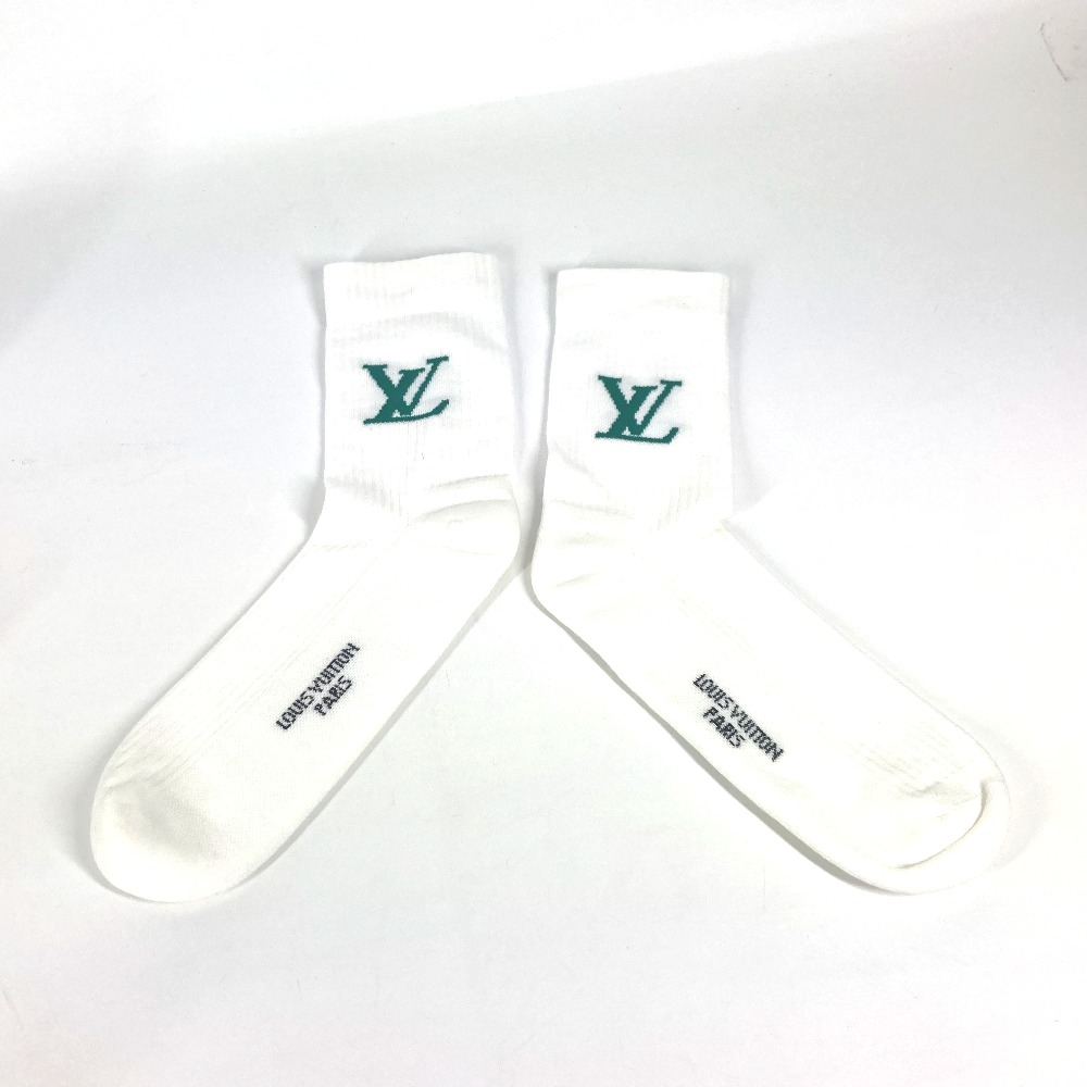 靴下 M7981L ソックス・オンリー LV アパレル アクセサリー コットン ホワイト