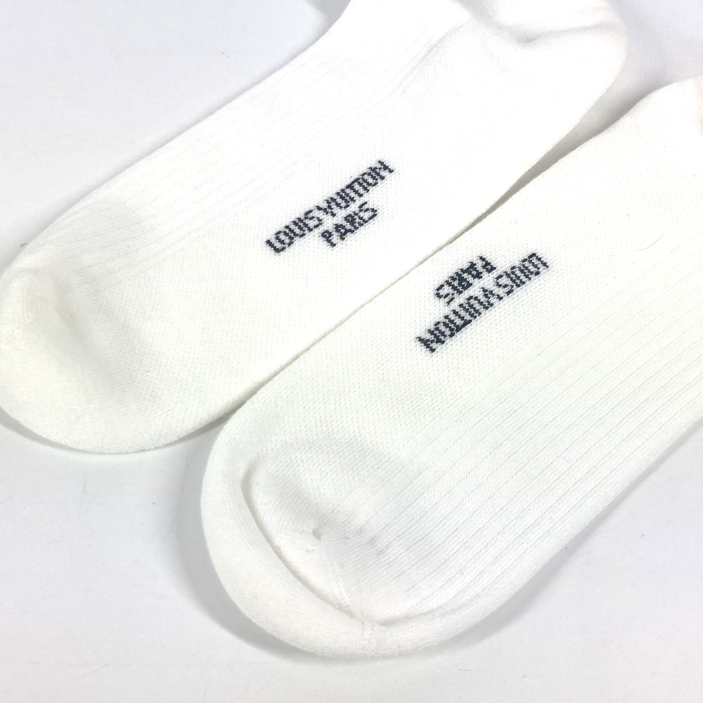靴下 M7981L ソックス・オンリー LV アパレル アクセサリー コットン ホワイト