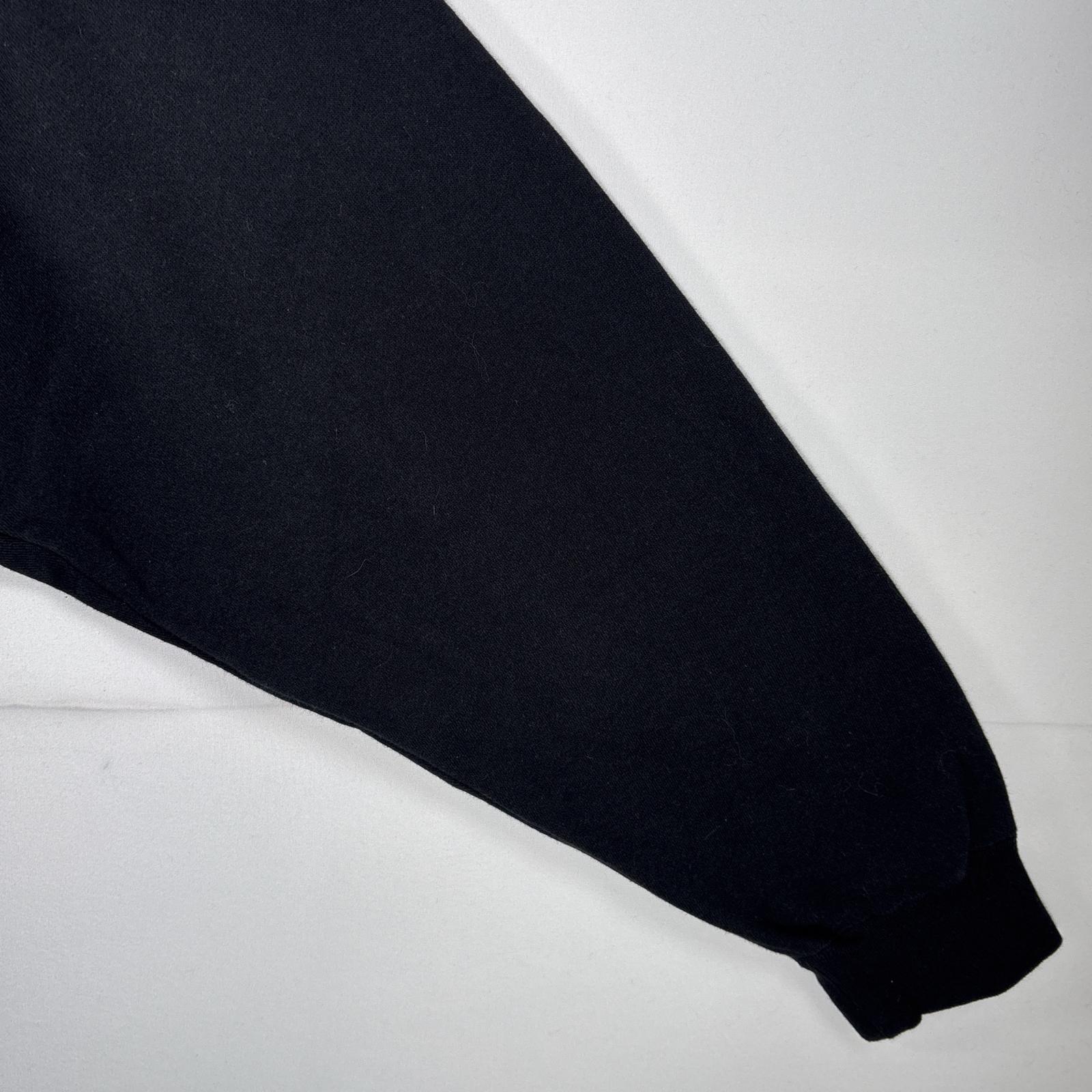 古着 00’s/00年代 パーカー ビッグサイズ コピーライト 肉厚 XXXL ブラック メンズ