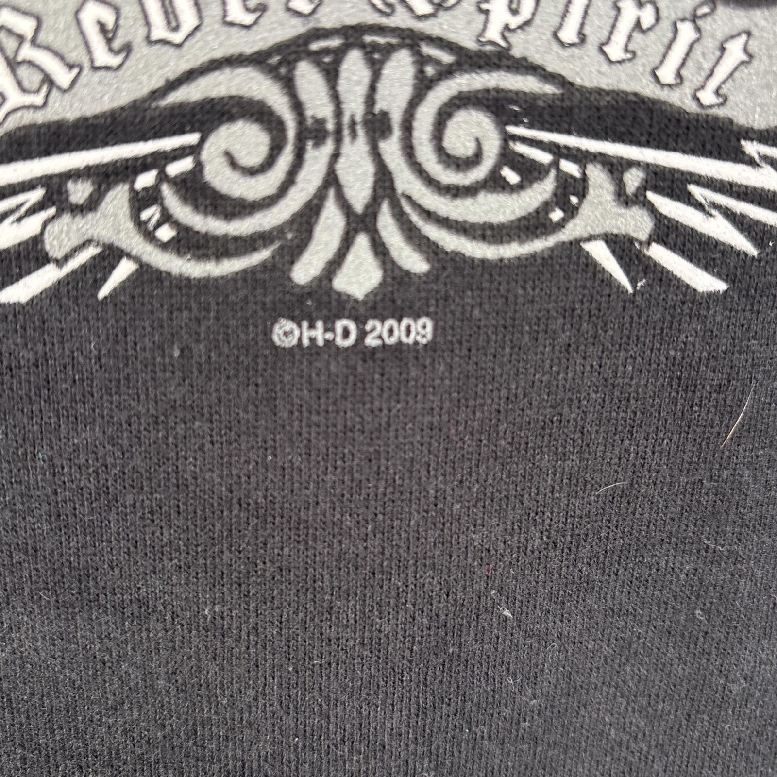 古着 00’s/00年代 パーカー ビッグサイズ コピーライト 肉厚 XXXL ブラック メンズ