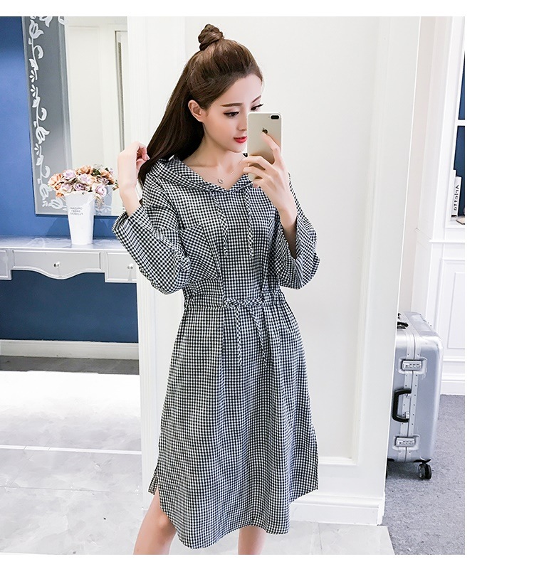 ごしたい 1080チェック柄シャツワンピース ブラ レディース服 だけどおし